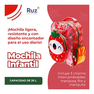 Foto 4 | Foto 4 | Mochila Primaria Infantil Ruz Holi 20 L