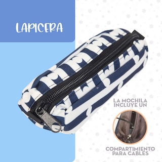Foto 6 | Foto 6 | Set De Mochila Con Lapicera Mima2 Escolar