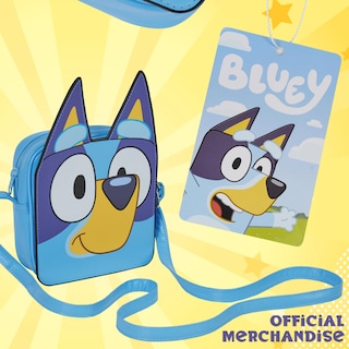 Foto 2 | Foto 2 | Bolso Bandolera Purse Bluey Para Niñas Y Adolescentes, Color Azul - Venta Internacional.