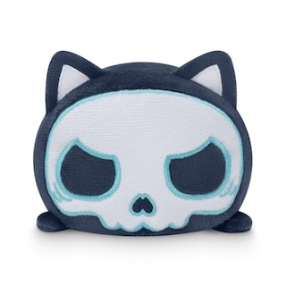 Foto 2 | Foto 2 | Bolsa De Peluche Teeturtle Con Forma De Calavera Azul Oscuro Con Felpa - Venta Internacional.