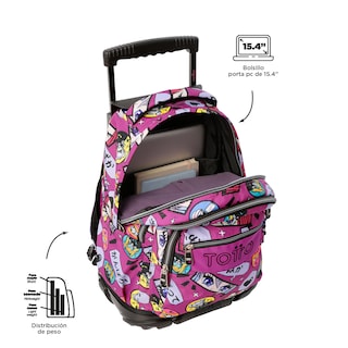Foto 2 | Foto 2 | Mochila Escolar Totto con Porta Laptop 14 Pulgadas