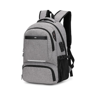 Foto 1 | Foto 1 | Mochila De Almuerzo Antirrobo Impermeable Eo Safe Imports Esi-20422 Gris