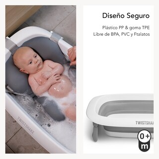 Foto 3 | Foto 3 | Cojín P/ Bañera Bebé Twistshake Ajustable Confort Seguridad Color Gris