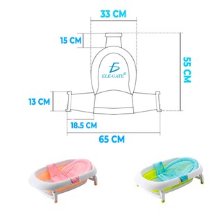 Foto 6 | Foto 6 | Soporte Tina Bebe Respaldo Bañera Antideslizante Color Rosa