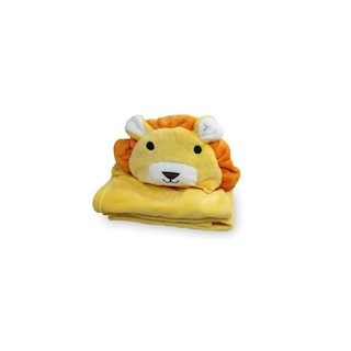 Foto 1 | Foto 1 | Toalla para Bebé BELUG color Amarillo de Animales Divertidos Franela Frazada