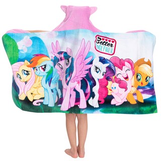 Foto 3 | Foto 3 | Toalla Con Capucha Para Niños My Little Pony Para Bañera/piscina/playa - Venta Internacional.