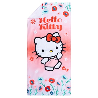 Foto 5 | Foto 5 | Toalla De Playa Franco Kids Hello Kitty, Algodón, 147 Cm X 71 Cm - Venta Internacional.
