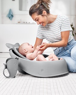 Foto 5 | Foto 5 | Vaso De Enjuague Para Bebés Skip Hop Moby, Sin Lágrimas, Color Gris Cascada - Venta Internacional.