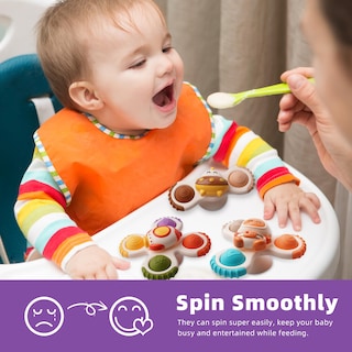 Foto 6 | Foto 6 | Juguete De Baño Fidget Spinner Likee Strong Con Ventosa Para Bebé - Venta Internacional.