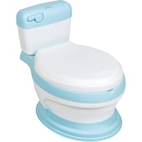 Bacinica Bañito Entrenador Niños Baño Asiento Acojinado Azul