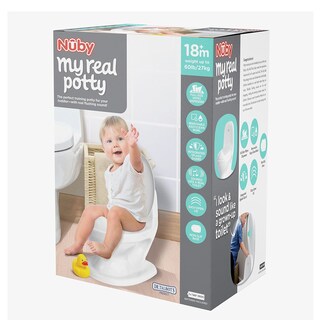 Foto 6 | Foto 7 | Baño Entrenador Para Niños My Real Potty Nuby