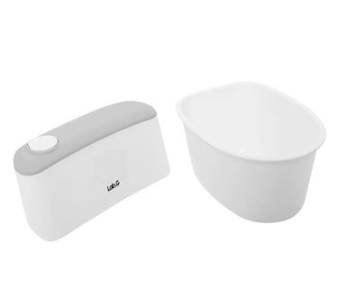 Foto 4 | Foto 4 | Baño Entrenador, Color Gris Claro Liso