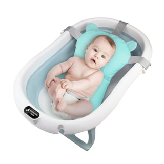Foto 1 | Foto 1 | Bañera Para Bebé Ó Tina De Baño Plegable Con Cojín Flotante Anti-deslizante Nap Baby - Azul