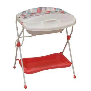 Foto 1 | Foto 1 | Bañera para Bebé Prinsel Milan Triángulos color Coral