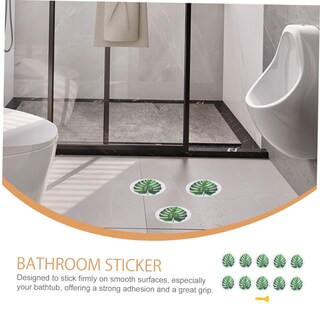 Foto 7 | Foto 7 | Set De Calcomanías Antideslizantes Para Bañera Feltechelectr Con Diseño De Hojas - Venta Internacional.