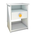 Buró Cajonera Playcon Obukibf color Blanco