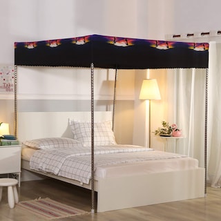 Foto 4 | Foto 4 | Cortina De Cama Con Dosel Mengersi Galaxy Star Para Cama De Matrimonio - Venta Internacional.