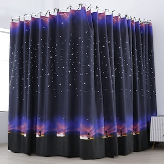 Foto 5 | Foto 5 | Cortina De Cama Con Dosel Mengersi Galaxy Star Para Cama De Matrimonio - Venta Internacional.