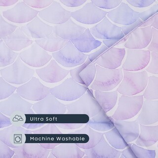 Foto 6 | Foto 6 | Alfombrilla Para Dormir En La Nube Para Cuna Con Almohada Y Manta, Diseño De Sirenas - Venta Internacional.