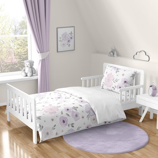 Foto 1 | Foto 1 | Juego de Ropa de Cama Sweet Jojo Designs Estampado Floral para Niños 5 Piezas - Venta Internacional