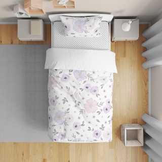 Foto 2 | Foto 2 | Juego de Ropa de Cama Sweet Jojo Designs Estampado Floral para Niños 5 Piezas - Venta Internacional