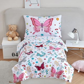 Foto 1 | Foto 1 | Ropa De Cama Perfemet 4 Piezas Mariposas - Venta Internacional