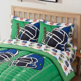 Foto 6 | Foto 6 | Juego De Ropa De Cama Sweet Home Collection Football, Tamaño Completo - Venta Internacional.