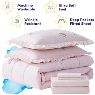 Foto 5 | Foto 5 | Juego de Ropa para Cama Sweet Home Collection Rainbow Unicorn - Venta Internacional