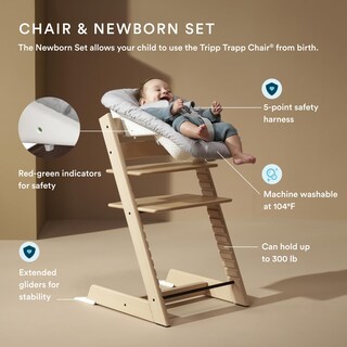 Foto 2 | Foto 2 | Trona Stokke Tripp Trapp 2 Natural Con Set Para Recién Nacidos - Venta Internacional.