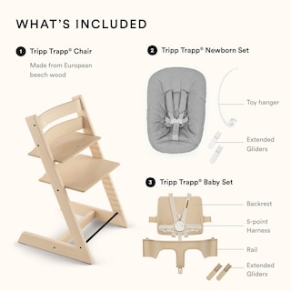 Foto 5 | Foto 5 | Trona Stokke Tripp Trapp 2 Natural Con Set Para Recién Nacidos - Venta Internacional.