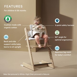 Foto 2 | Foto 2 | Trona Stokke Tripp Trapp 2 De Terracota Con Cojín Y Bandeja - Venta Internacional.