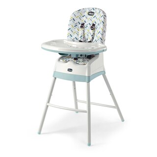 Foto 1 | Foto 1 | Trona Chicco Stack 1-2-3 Cadiz Blue Con Arnés De 5 Puntos - Venta Internacional.