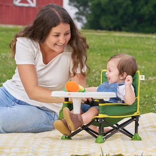 Foto 2 | Foto 2 | Silla Elevadora Portátil Bright Starts John Deere Pop 'n Sit - Venta Internacional.