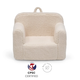 Foto 6 | Foto 6 | Silla De Espuma Delta Children Cozee Sherpa Cream 25x18x47 Cm - Venta Internacional.