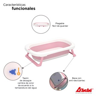 Foto 3 | Foto 3 | Bañera D Bebe Plegable Cuack Cuack Ligera