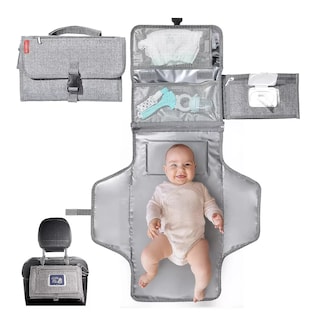 Foto 5 | Foto 5 | Cambiador de Bebé Impermeable Portátil Gris