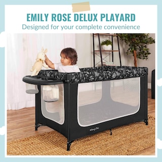 Foto 2 | Foto 2 | Playard Dream On Me Emily Rose Deluxe En Blanco Y Negro - Venta Internacional.
