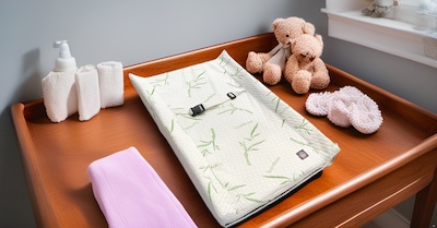 Foto 2 | Foto 2 | Colchón Cambiador Bambú Impermeable para Bebé