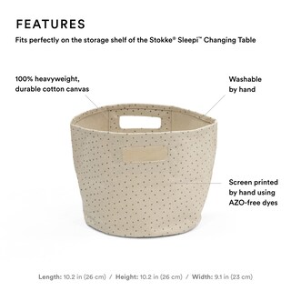Foto 2 | Foto 2 | Cesta Para Cambiador Stokke Sleepi De Pehr Cotton - Venta Internacional.