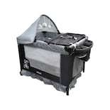 Corral- Colecho Infanti Silver Ultracompacta Con Cambiador Desmontable Color Negro
