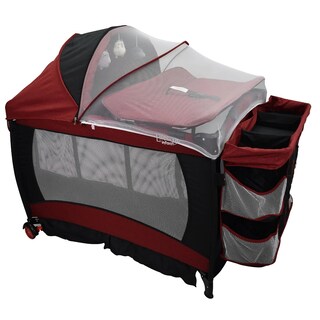 Foto 4 | Foto 4 | Cuna de Viaje Cuddy Lifestyle By Infanti color Rojo