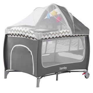 Foto 2 | Foto 2 | Cuna Corral para Bebe Plegable con Mosquitero y Cambiador