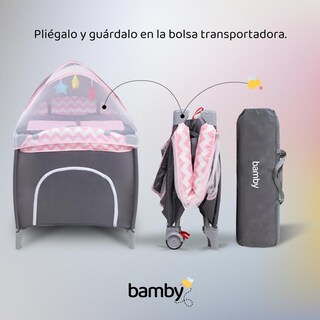 Foto 7 | Foto 7 | Cuna Corral para Bebe Plegable con Mosquitero y Cambiador