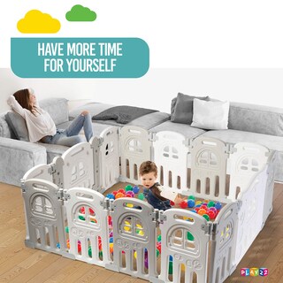 Foto 3 | Foto 3 | Parque Infantil Plegable Play22, Centro De Actividades De Seguridad Con 14 Paneles - Venta Internacional.