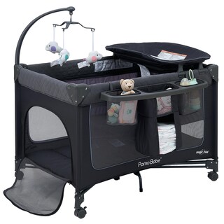 Foto 1 | Foto 1 | Baby Playard Pamo Babe Magic Fold Con Capazo Extraíble - Venta Internacional.