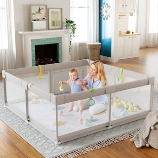 Foto 6 | Foto 6 | Parque Infantil Fodoss Extra Grande Con Tapete De 150 X 150 Cm Y Puerta - Venta Internacional.