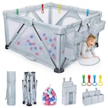 Playpen Ocato Baby Plegable Para Bebés Y Niños Pequeños Con Accesorios - Venta Internacional.