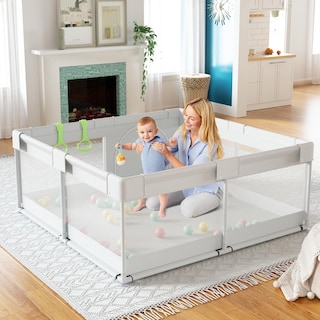 Foto 7 | Foto 7 | Baby Playpen Fodoss, Patio De Juegos Para Bebés Y Niños Pequeños, 120 X 120 Cm - Venta Internacional.
