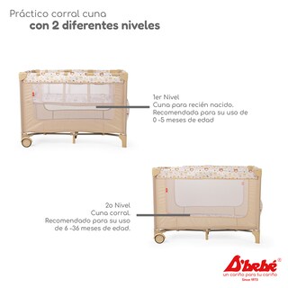 Foto 3 | Foto 3 | Cuna Corral D'bebé Rest Beige