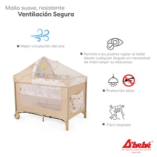 Foto 4 | Foto 4 | Cuna Corral D'bebé Rest Beige